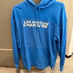 Los Angeles Chargers Nike 2023 Sideline Lightweight Performance Hooded Top